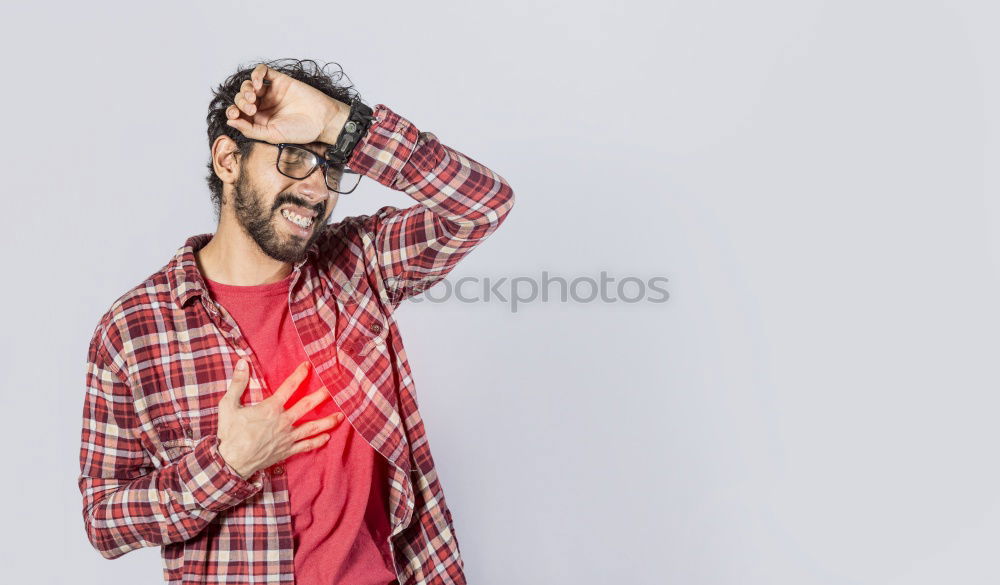 Similar – Image, Stock Photo Casual man posing in green wall