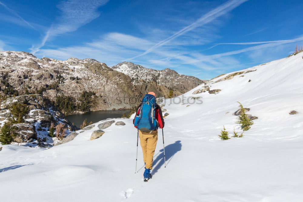 Similar – Image, Stock Photo back country Tourism