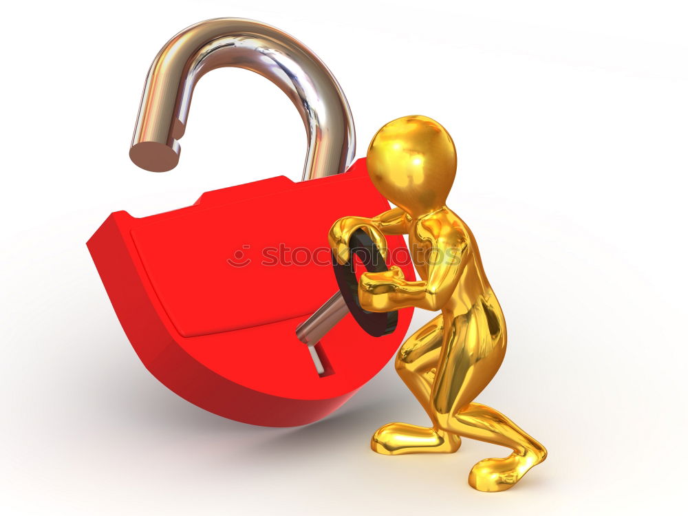 Similar – Image, Stock Photo lock of love