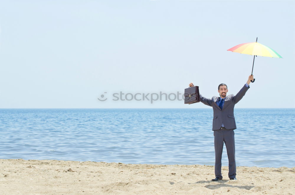 Similar – Foto Bild Blick aufs Meer Strand