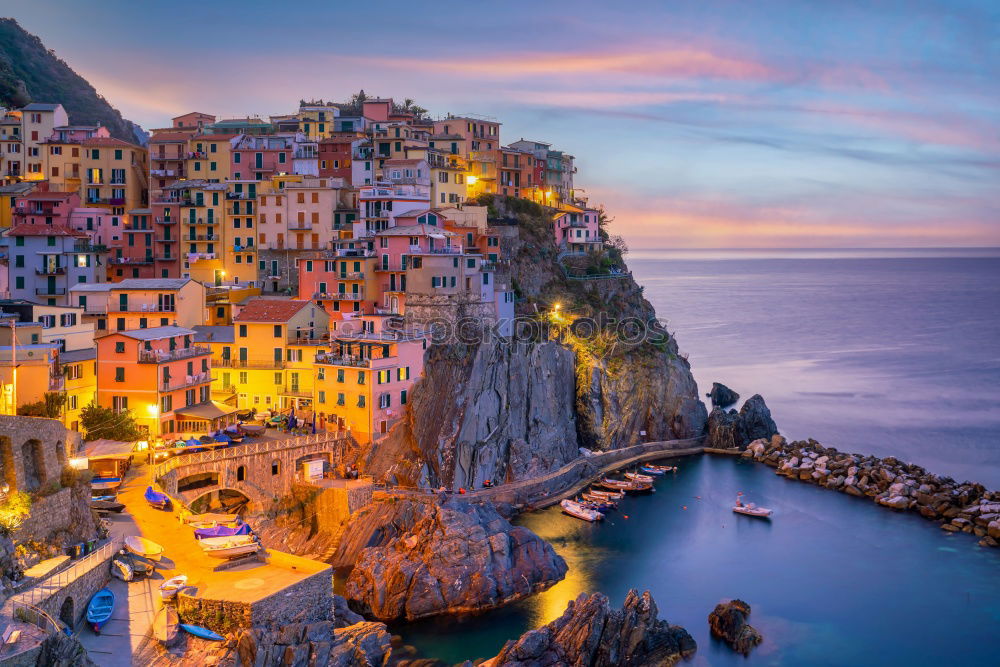 Similar – Image, Stock Photo Classic Manarola Nature