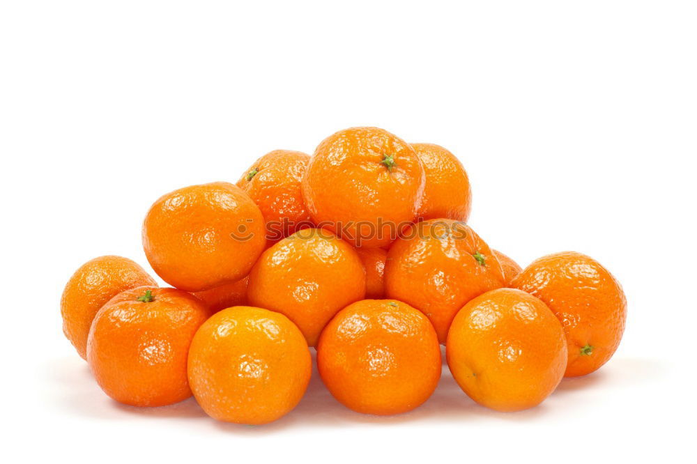 Mandarinenhaufen Orange