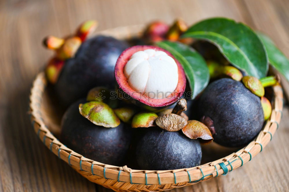 Similar – Image, Stock Photo Fresh plums with leaves