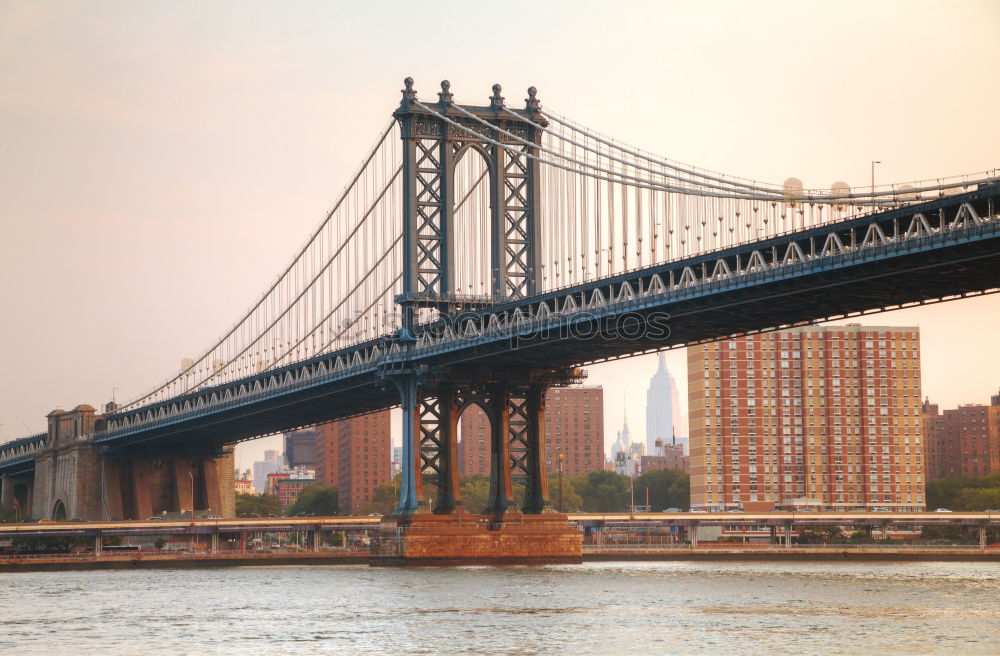 Similar – Image, Stock Photo bridging day New York City