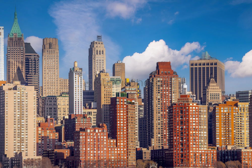 Similar – Image, Stock Photo Chinatown and Manhattan City in New York