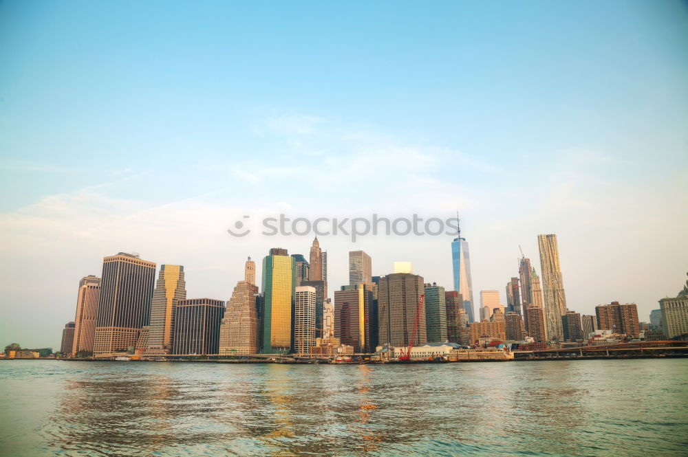 Similar – Manhattan 2 Wasser Himmel