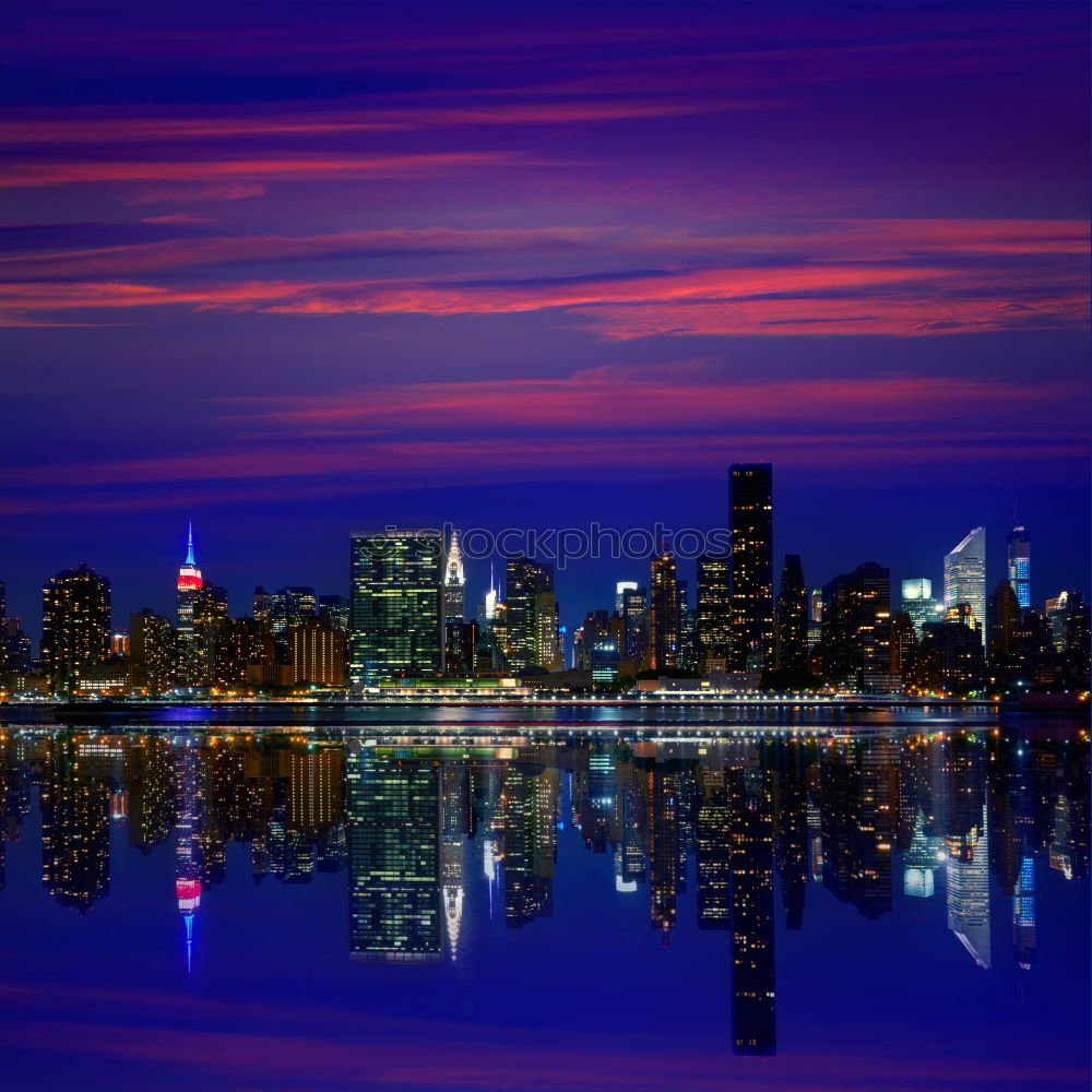 Similar – Foto Bild Skyline at dusk