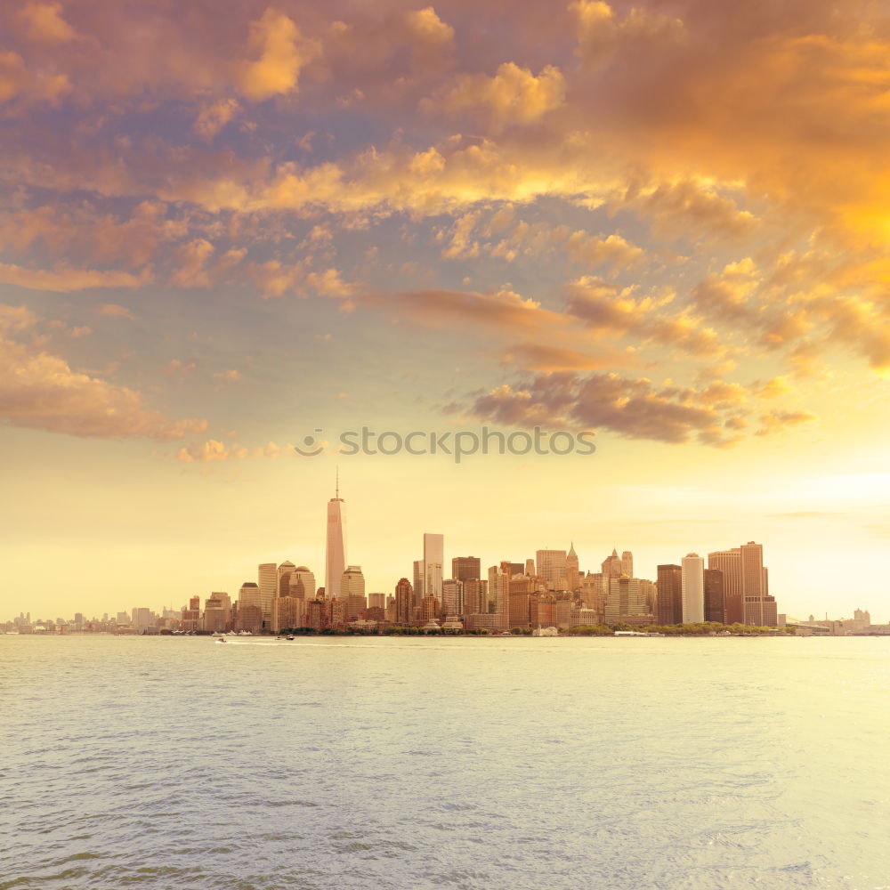 Similar – Image, Stock Photo the skyline of new york