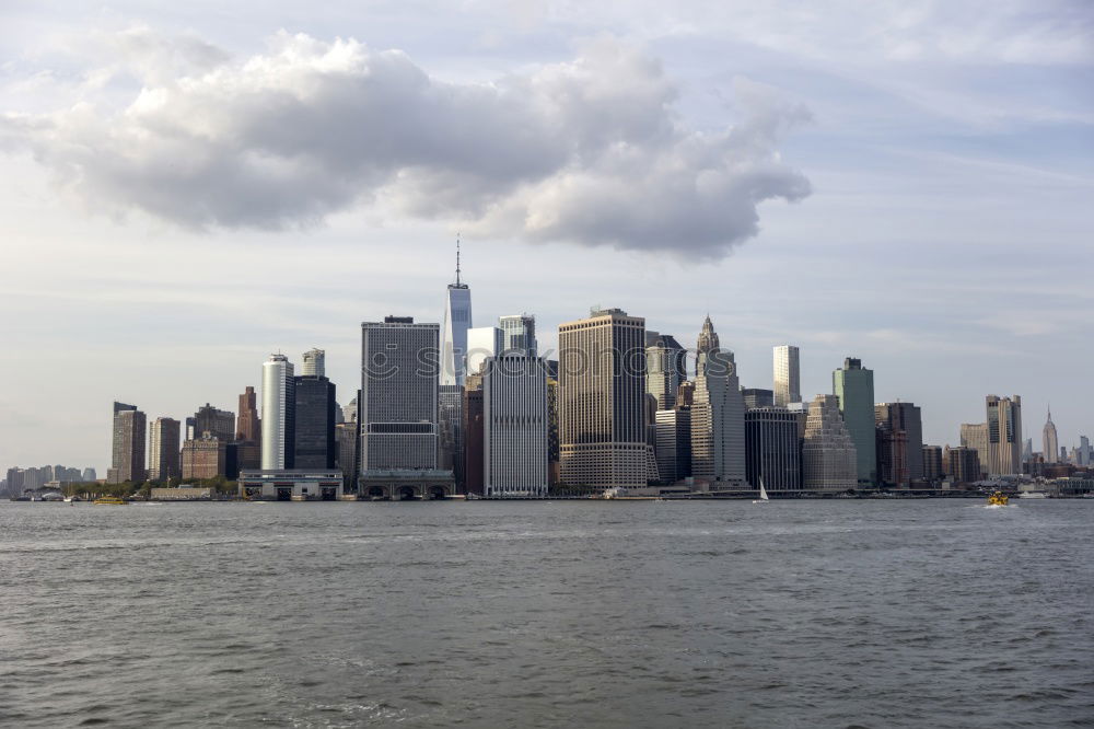 Similar – Southern tip of Manhattan, New York from the air