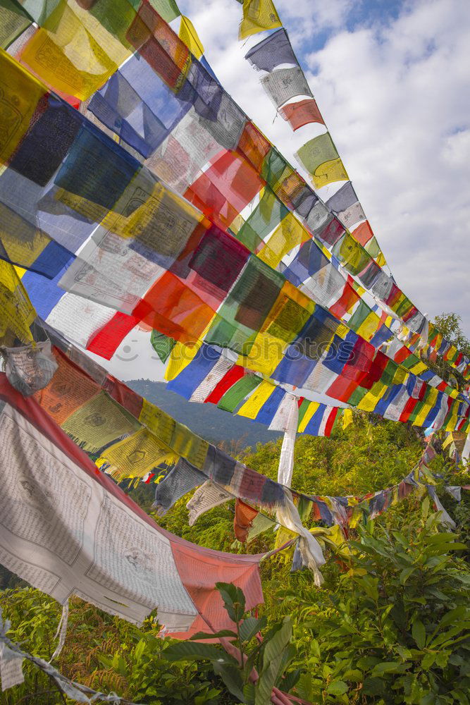 Similar – Image, Stock Photo prayer flags Tourism