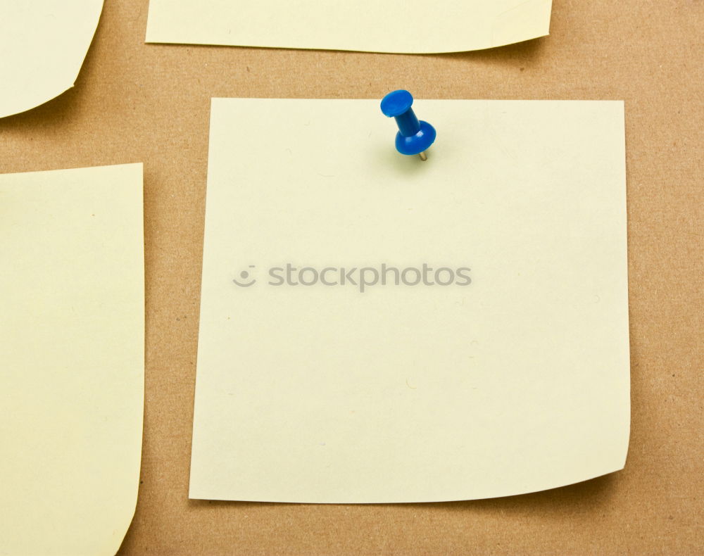 Similar – Image, Stock Photo Notes on a neutral yellow background