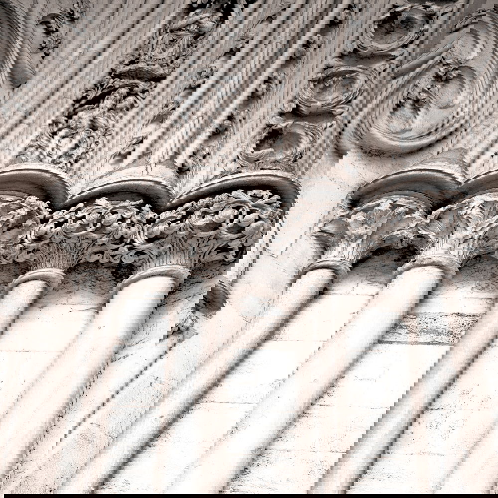 Image, Stock Photo Close-up detail of Rome city, Italy