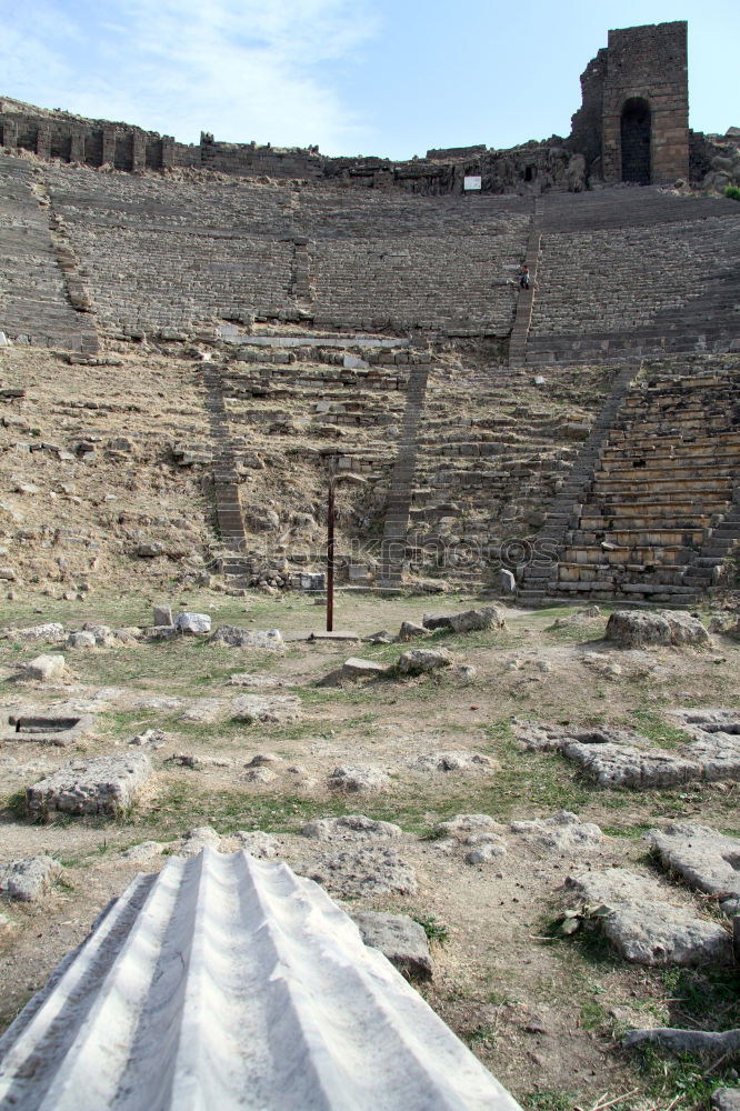 Similar – Theatre in Aspendos/Cutout