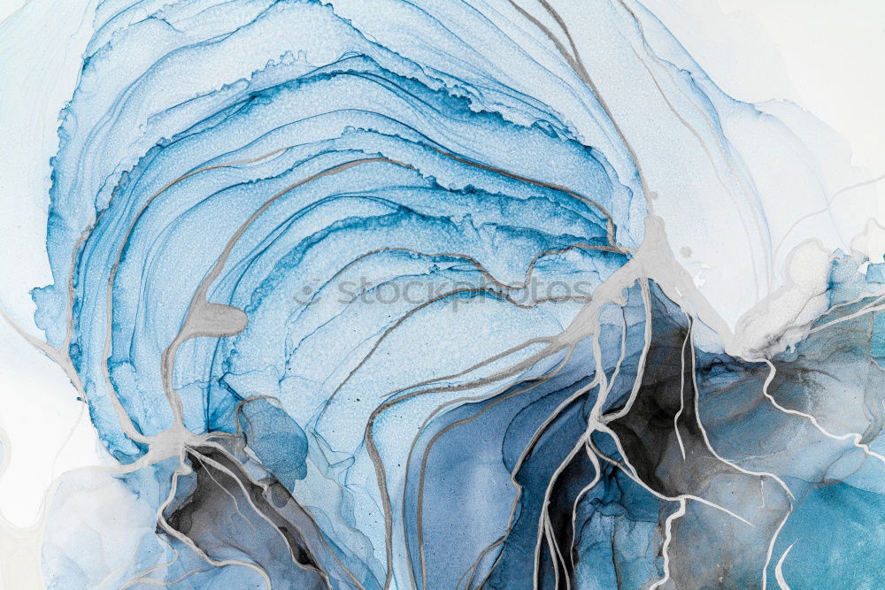 Similar – Image, Stock Photo Abstract flow of liquid paints in mix