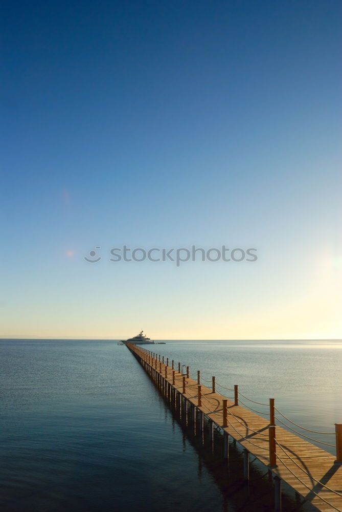 Similar – Image, Stock Photo Beach at sunrise Massage