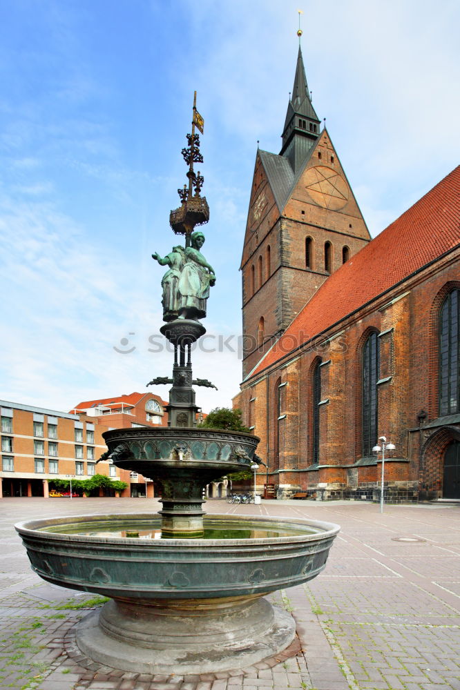 Similar – Güstrower Cathedral Clock