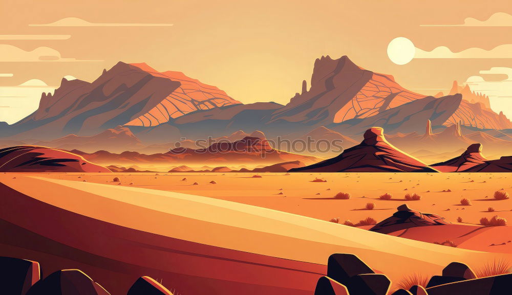 Similar – Foto Bild Morgendämmerung über der Namib