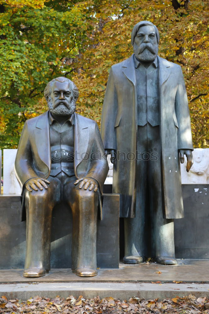 Similar – Foto Bild Marx und Engels vereint