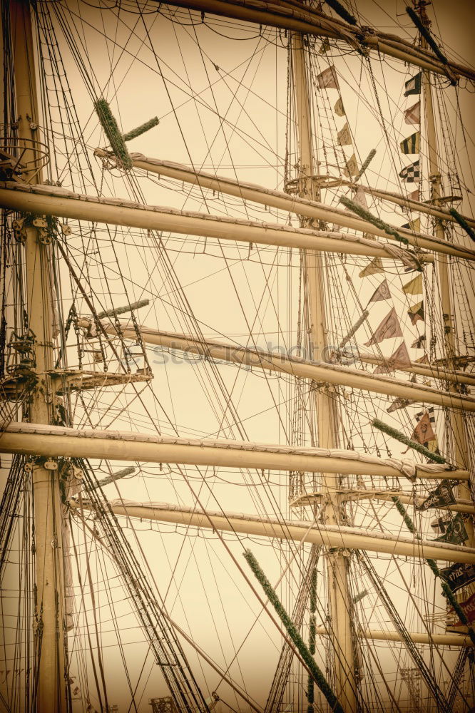 Similar – Image, Stock Photo On sailors II Windjammer