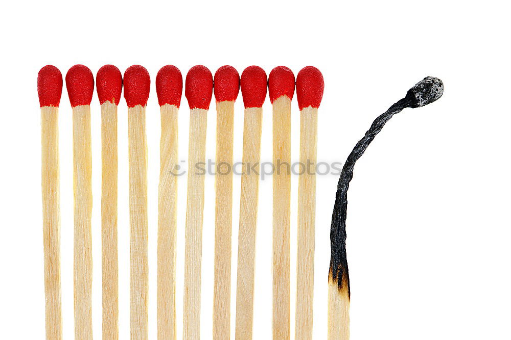 Similar – Foto Bild ich zünde nicht Holz