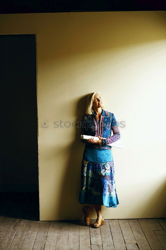 Similar – Image, Stock Photo On the park bench Woman