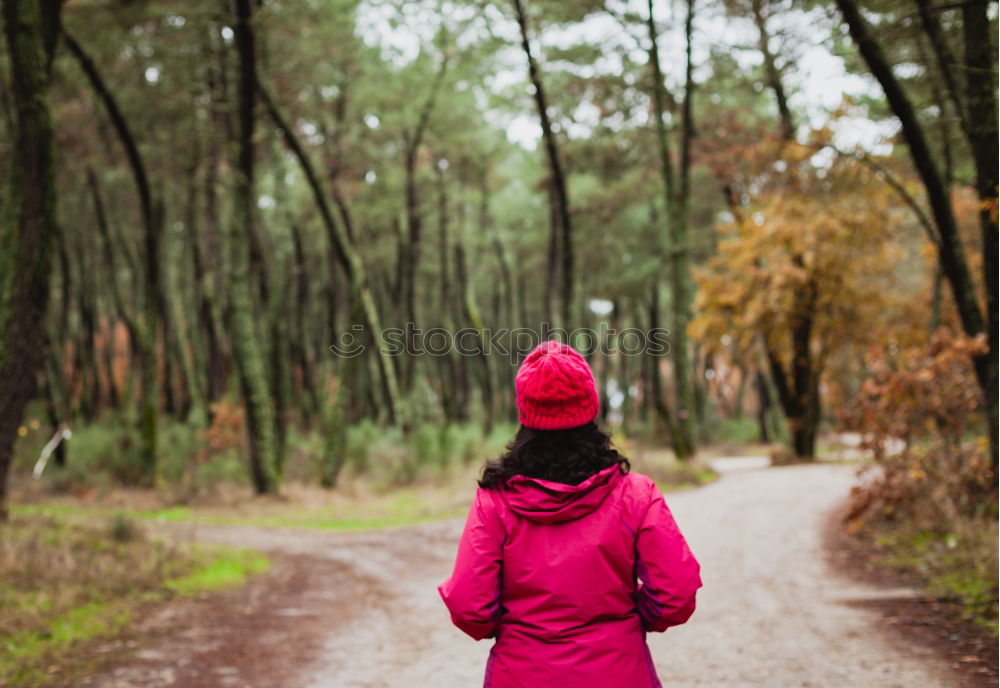 Similar – Young Backpacker enjoying of Nature.