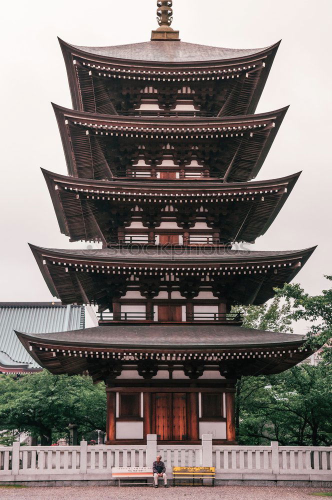 Similar – Image, Stock Photo Beautiful Asian shrine