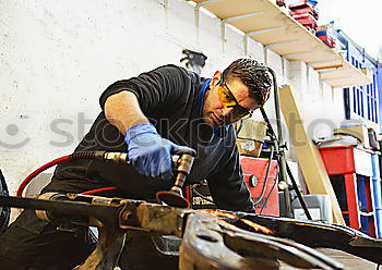 Similar – Professional carpenter at work.