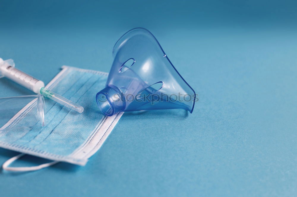 Similar – Image, Stock Photo A detailed macro of a syringe with a blue liquid drop