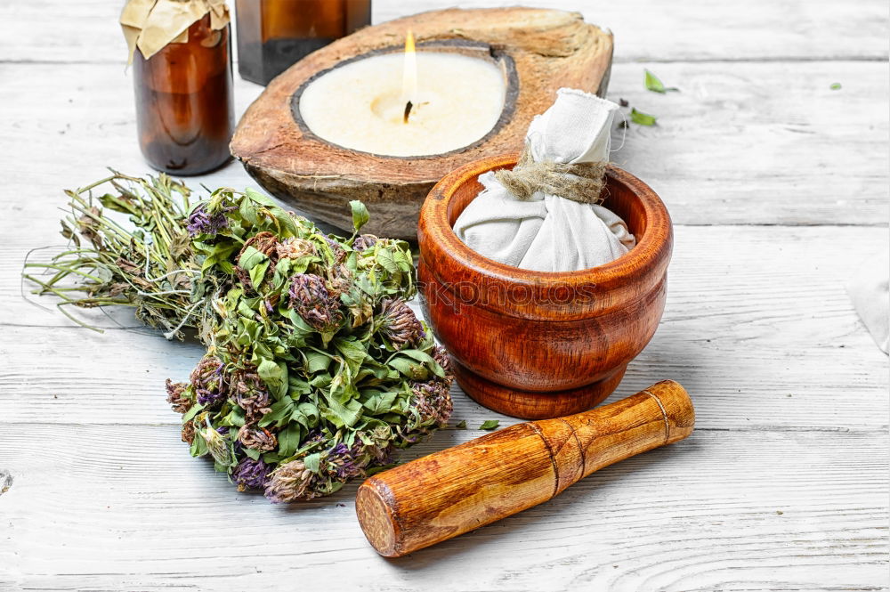 Similar – Image, Stock Photo Natural herbs medicine