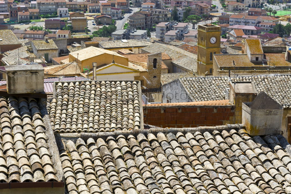 Similar – Sea of houses of Malcesine