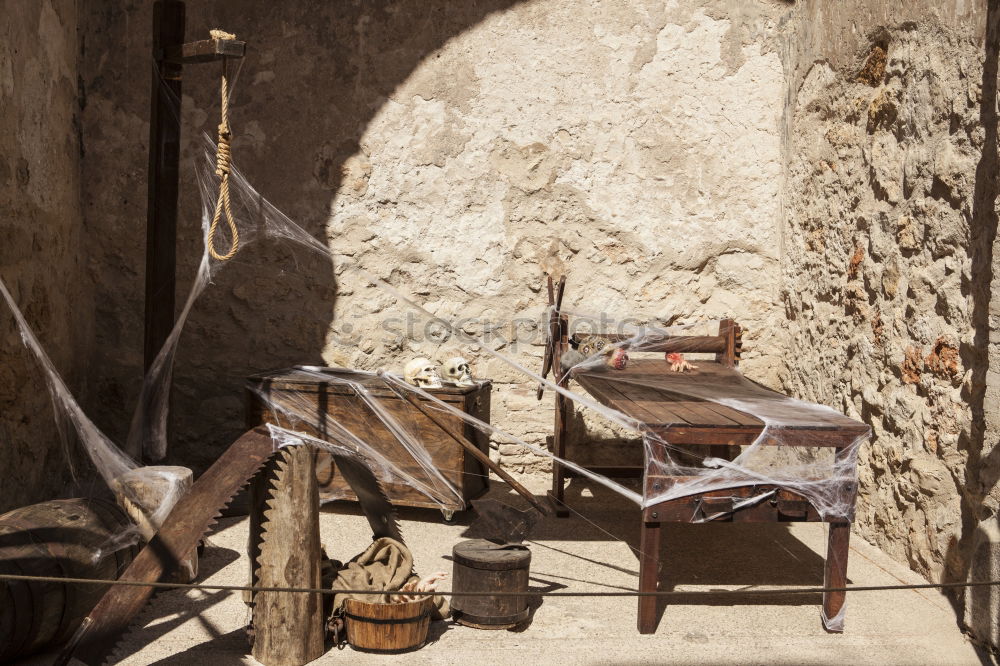 Blacksmith workbench with a vise grip