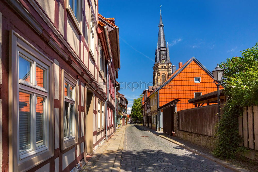 Similar – Image, Stock Photo Street houses Lifestyle