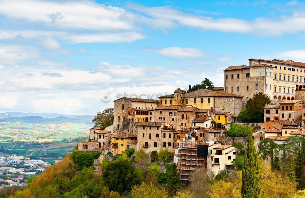 Similar – Image, Stock Photo Panoramic view in Piazza Armerina, Sicily, Italy