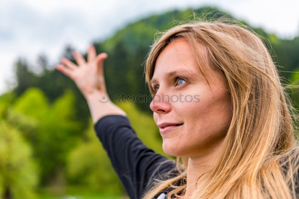 Similar – Image, Stock Photo Beautiful spring day at the lake