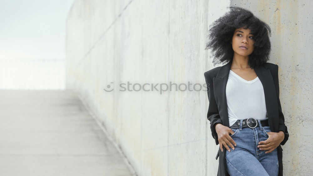 Similar – A young woman in a sunny day