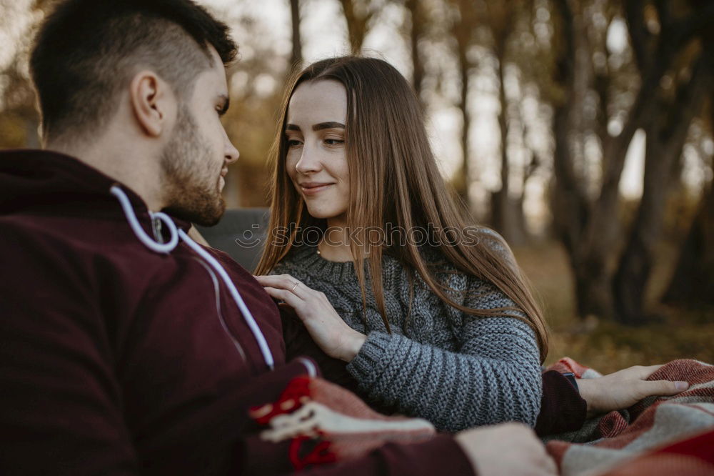 Similar – Smiling bearded man giving a piggy back to his girlfriend.