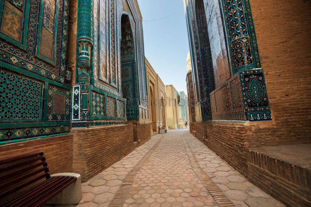 Similar – Image, Stock Photo Mosque at sunset Feminine