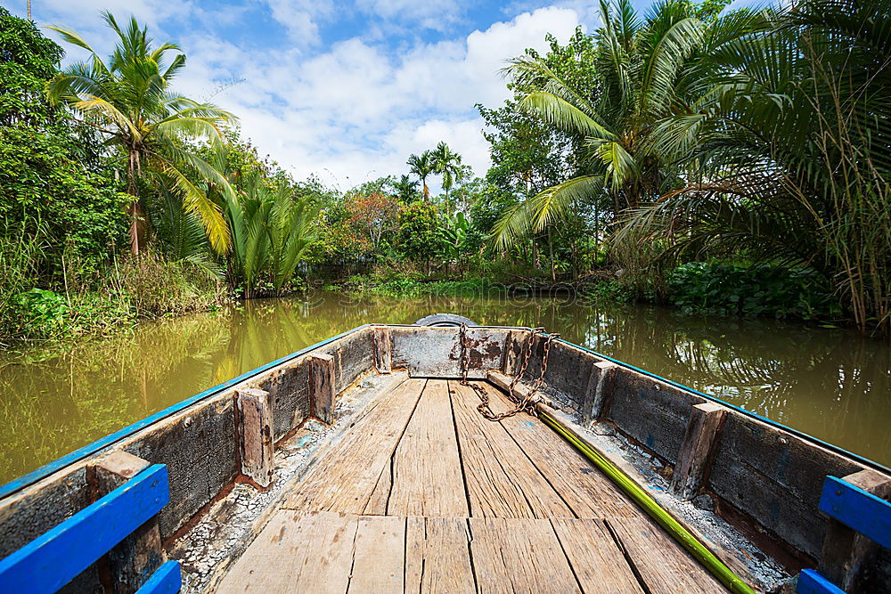 Similar – Image, Stock Photo boat trip Nature Blue