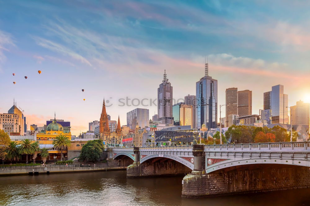 Similar – Foto Bild Frankfurt Abendskyline