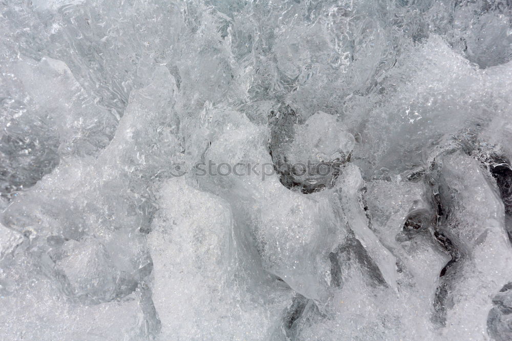 Similar – Image, Stock Photo SOS Winter Elements Water