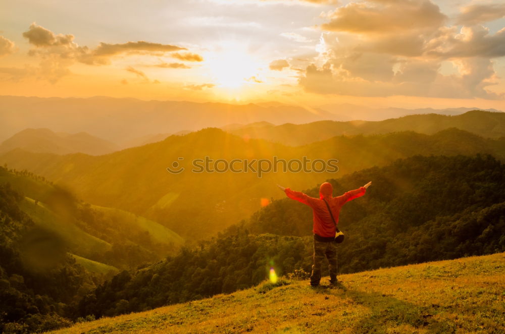 Similar – Image, Stock Photo mountain festival Autumn