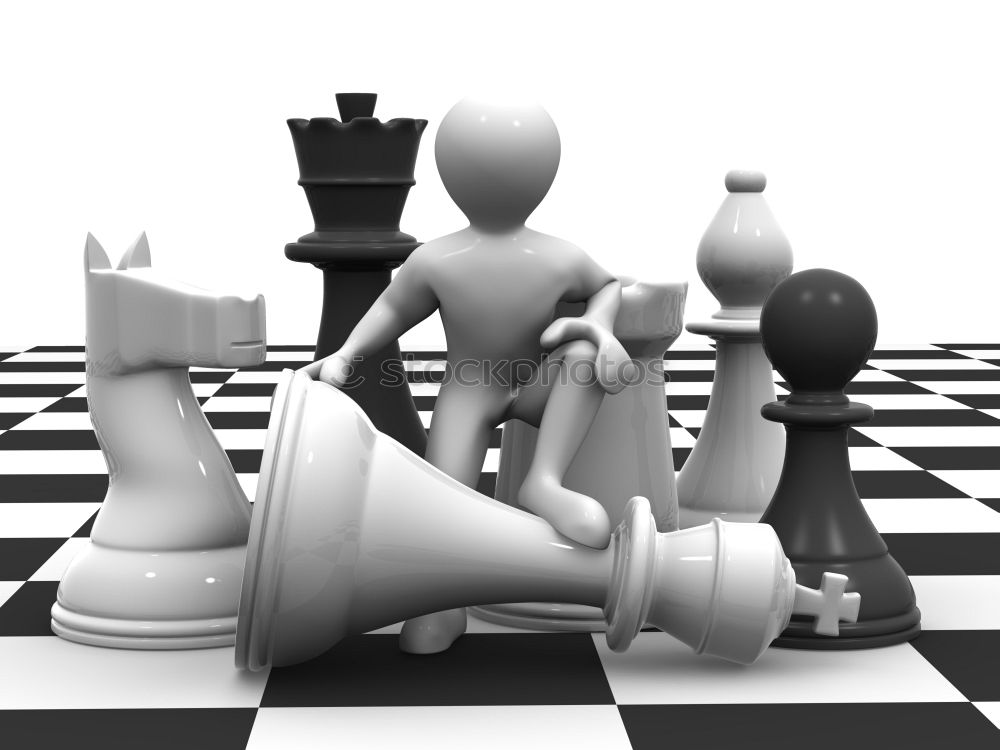 Similar – game of chess Playing