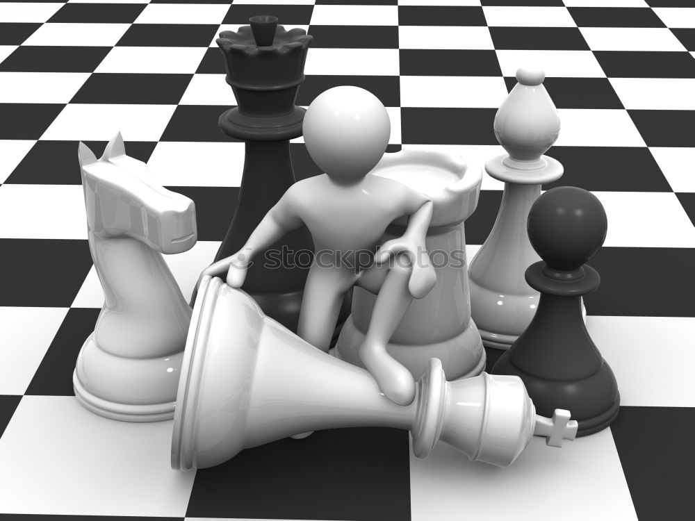 Similar – game of chess Playing