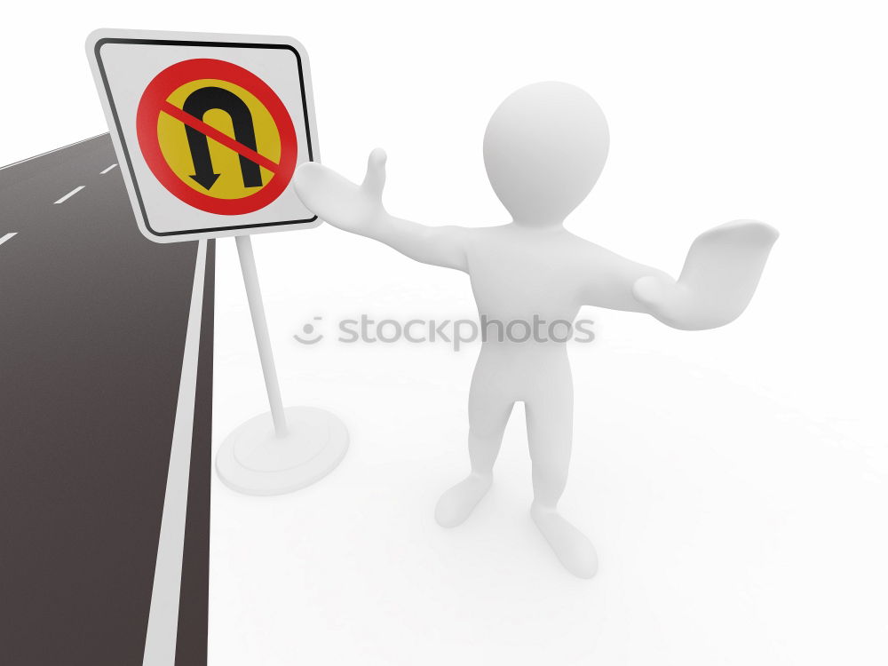 Similar – Image, Stock Photo cul-de-sac Road traffic