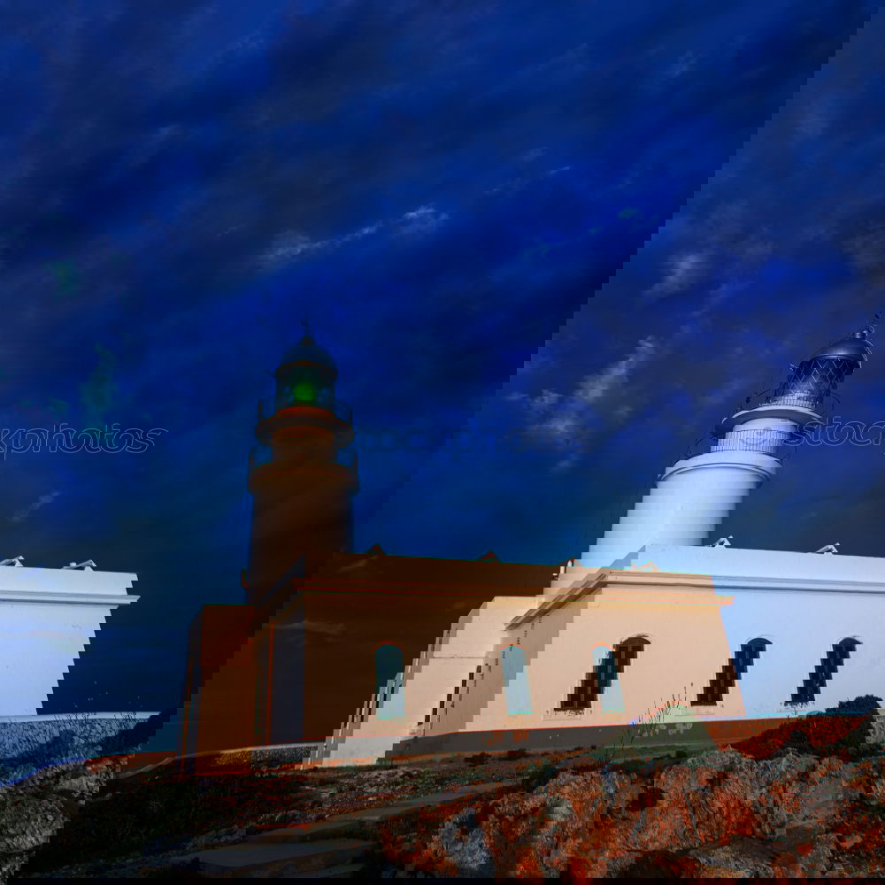 Similar – Image, Stock Photo Lighthouse in Cornwall with clouds