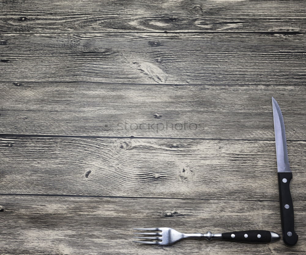 Similar – Image, Stock Photo knife with sharpening on the wooden table