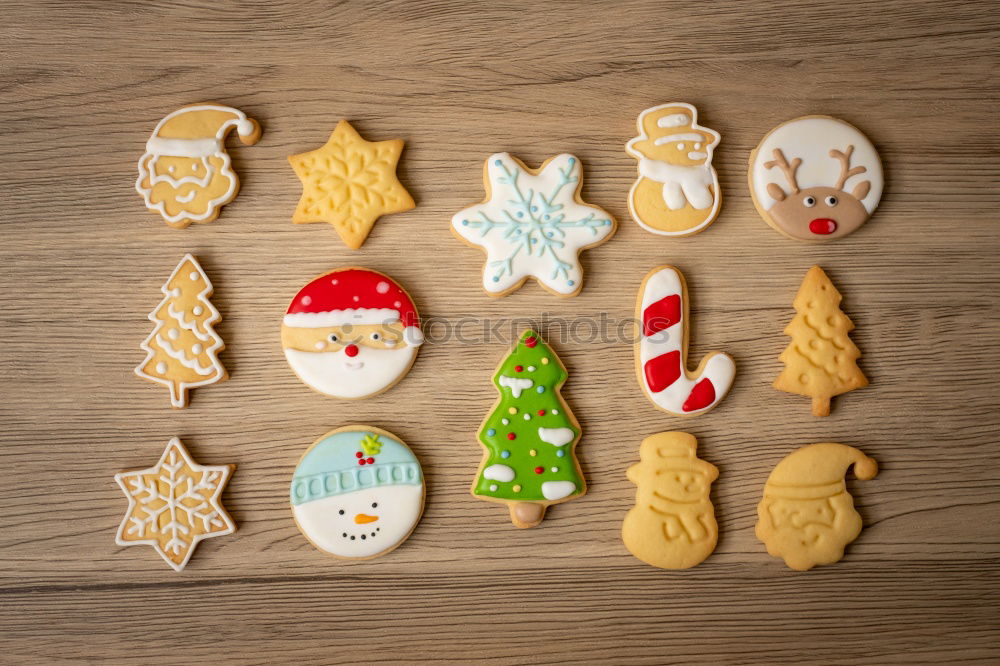 Similar – Image, Stock Photo Christmas cookies Cookie