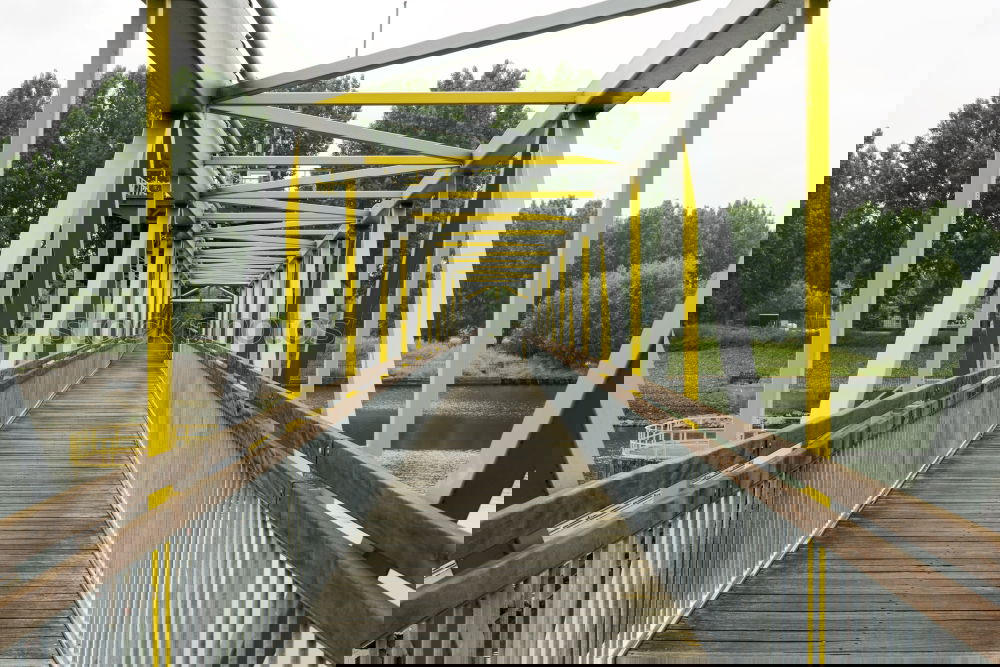 Similar – Image, Stock Photo bridge and canal
