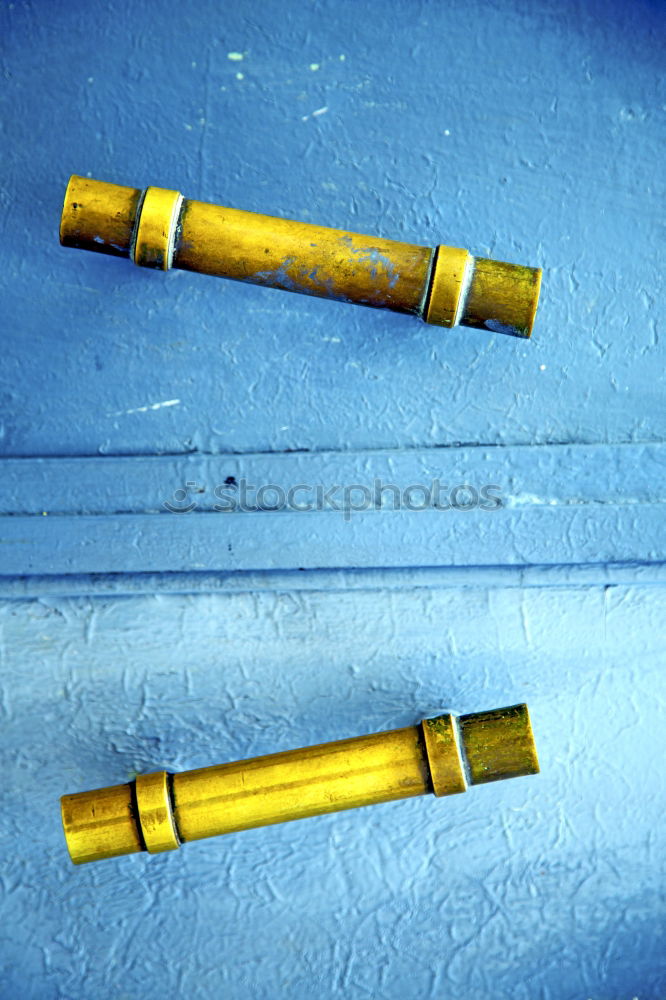 Similar – Image, Stock Photo two golden padlocks with keyhole on blue surface